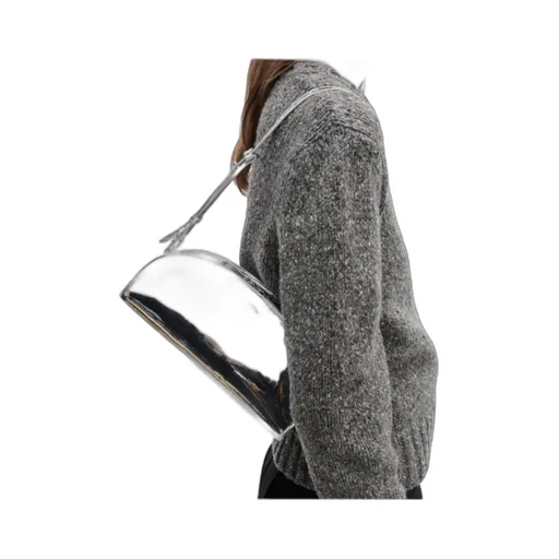 A.P.C. Demi-Lune Logo Detail Shoulder Bag