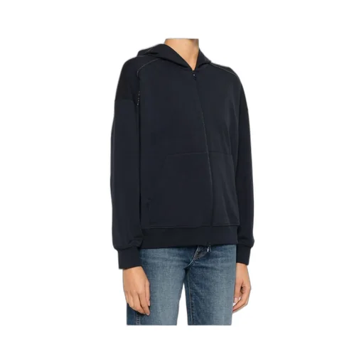 Brunello Cucinelli Monili-Embellished Zipped Hoodie