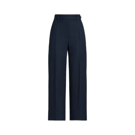 Brunello Cucinelli Fluid Twill Cigarette Trousers