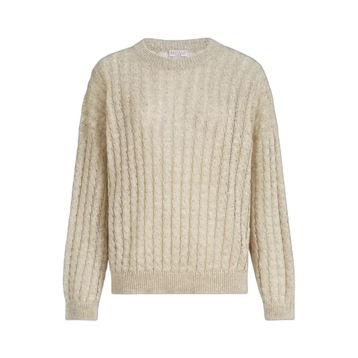 Brunello Cucinelli Ribbed Hem Knitted Sweater