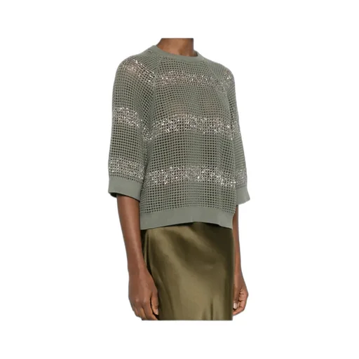 Sequin-Embellished Jumper