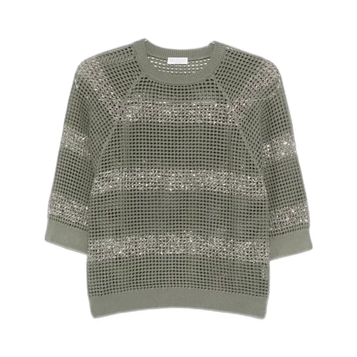 Sequin-Embellished Jumper