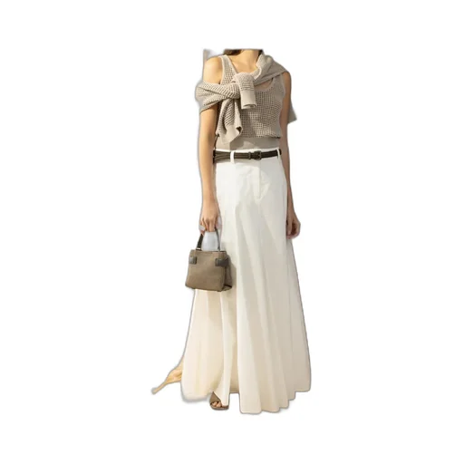 Flared Maxi Skirt