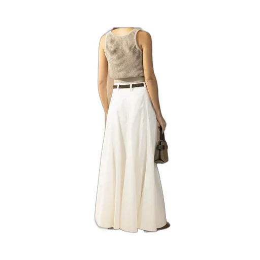 Flared Maxi Skirt