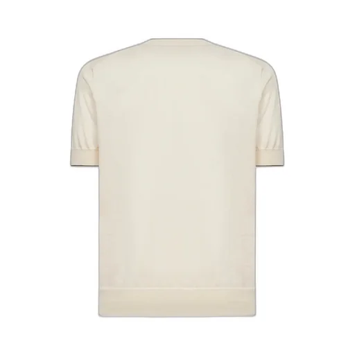 Brunello Cucinelli Short Sleeved Ribbed Jumper