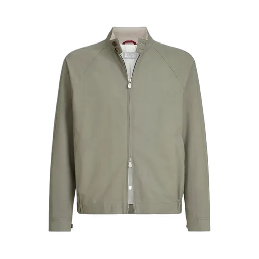 Brunello Cucinelli Water-Resistant Gabardine Outerwear Jacket