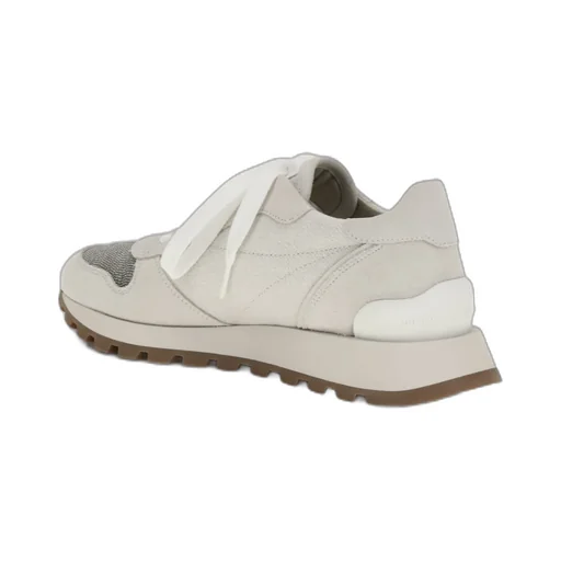 Brunello Cucinelli Monile Detailed Low-Top Sneakers
