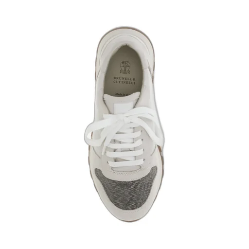 Brunello Cucinelli Monile Detailed Low-Top Sneakers