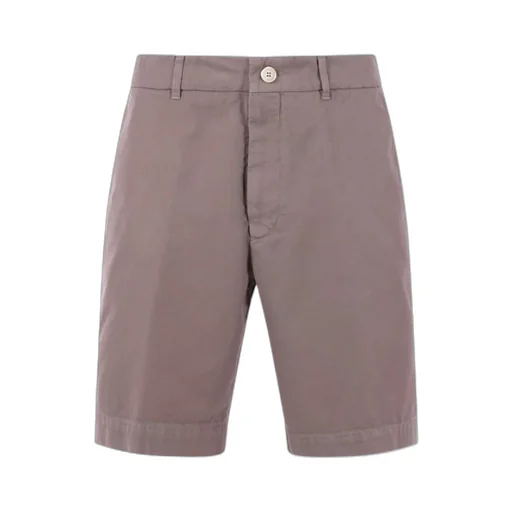 Brunello Cucinelli Garment-Dyed Gabardine Bermuda Shorts