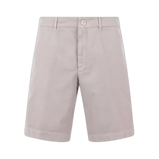 Brunello Cucinelli Garment-Dyed Gabardine Bermuda Shorts