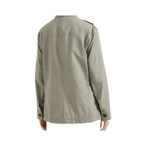 Button Flap-Pocket Jacket