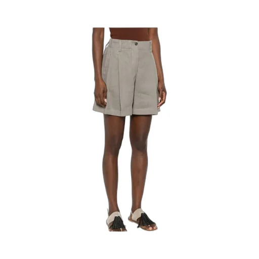Brunello Cucinelli Double Pleated Shorts