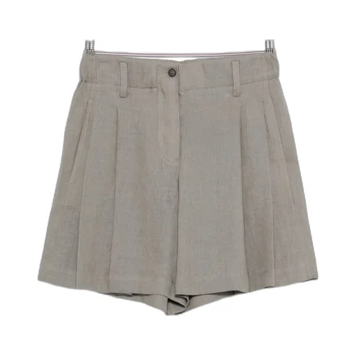 Brunello Cucinelli Double Pleated Shorts