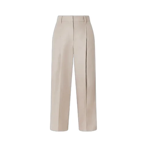 Casual Trousers With Belt Loops