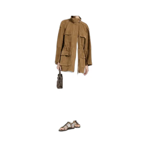 Snap-Fastening Jacket