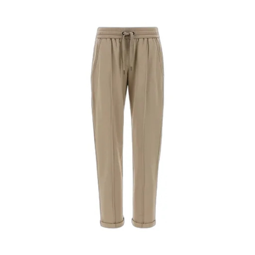 Brunello Cucinelli Drawstring Tapered-Leg Sweatpants
