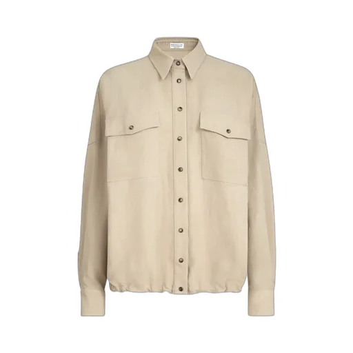 Brunello Cucinelli Fluid Twill Shirt