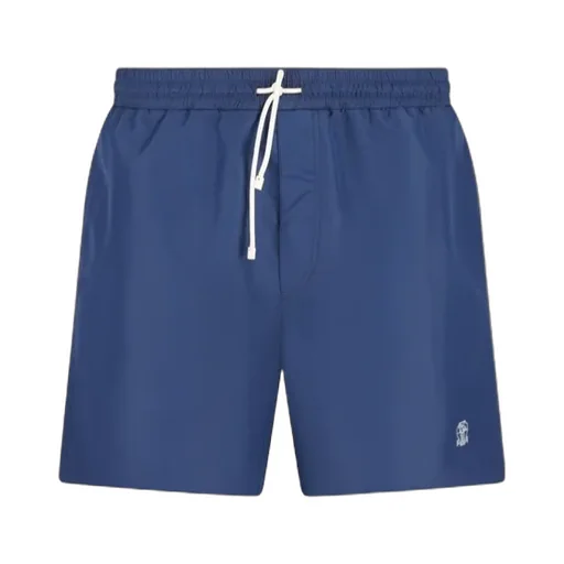 Logo-Detail Swim Short