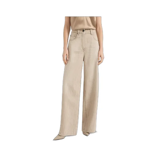 Brunello Cucinelli Mid-Waisted Wide-Leg Jeans