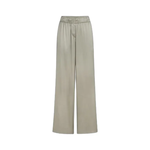 Elastic-Waistband Palazzo Pants