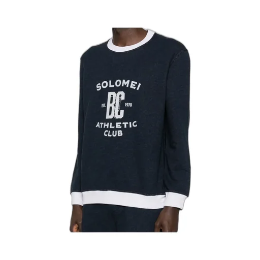 Brunello Cucinelli Graphic Printed Glittered Sweatshirt