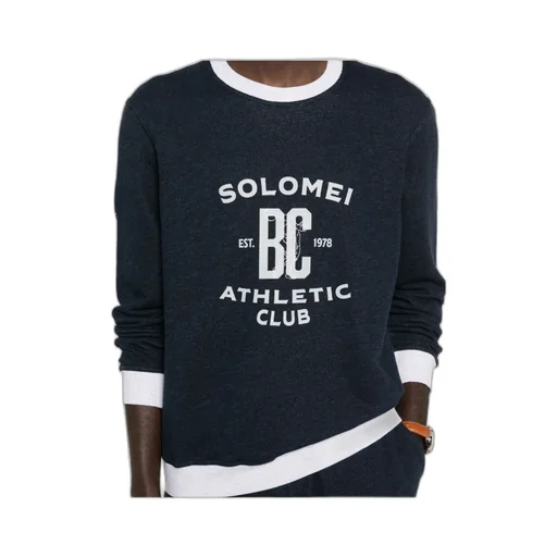 Brunello Cucinelli Graphic Printed Glittered Sweatshirt