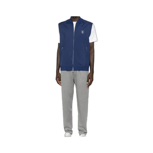 Brunello Cucinelli Logo Detailed Zipped Gilet