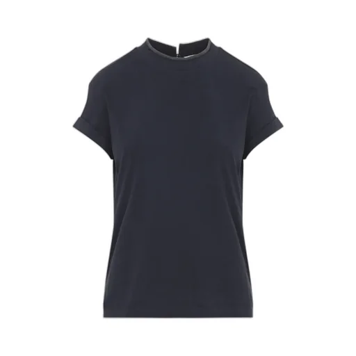 Brunello Cucinelli Embellished Crewneck T-Shirt