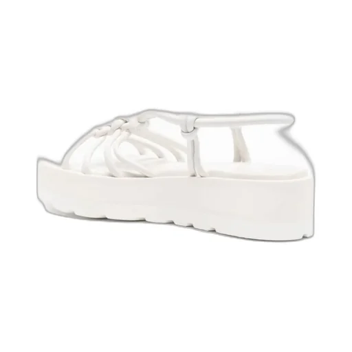 Round-Toe Platform Sandals