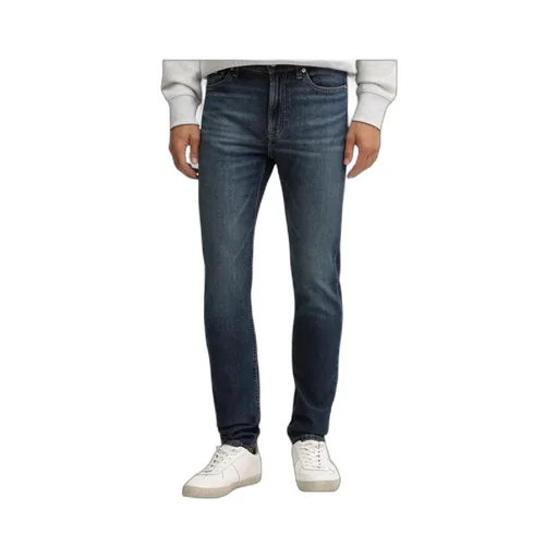 Five-Pockets Logo-Patch Jeans