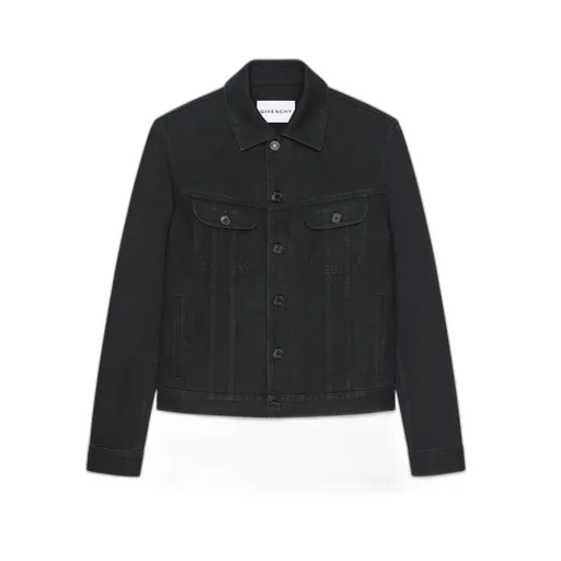 Jacket In Black Denim