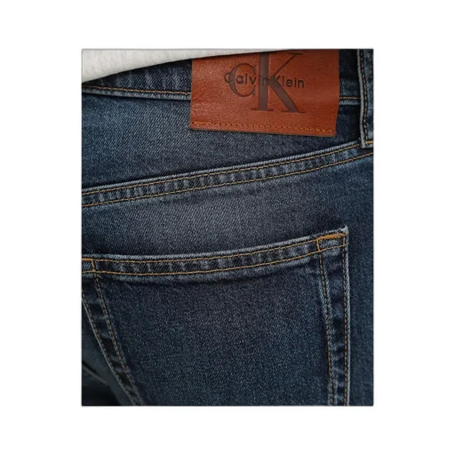 Five-Pockets Logo-Patch Jeans