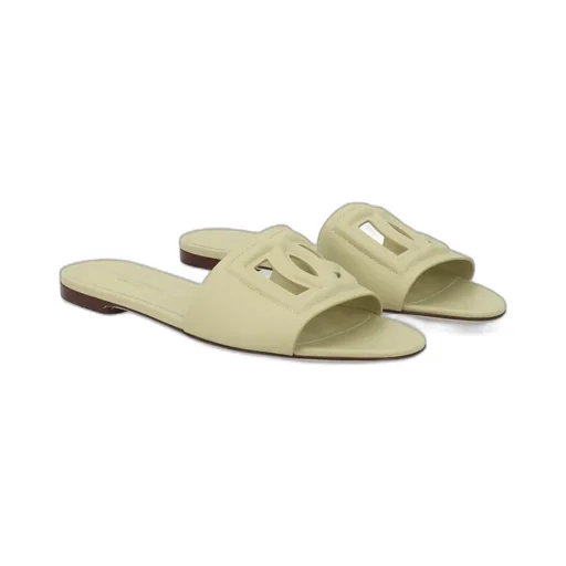 Dolce & Gabbana Logo Slide Flat Mules