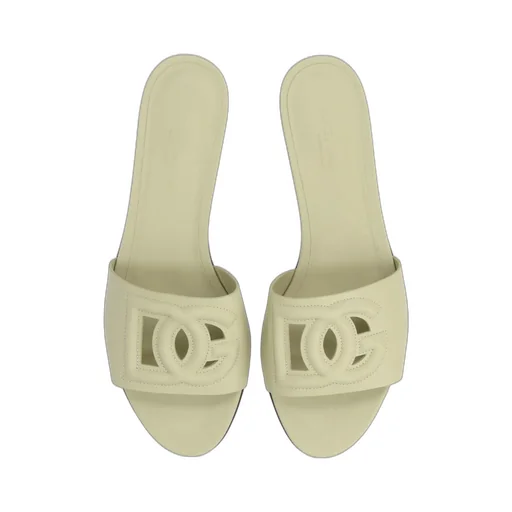 Dolce & Gabbana Logo Slide Flat Mules