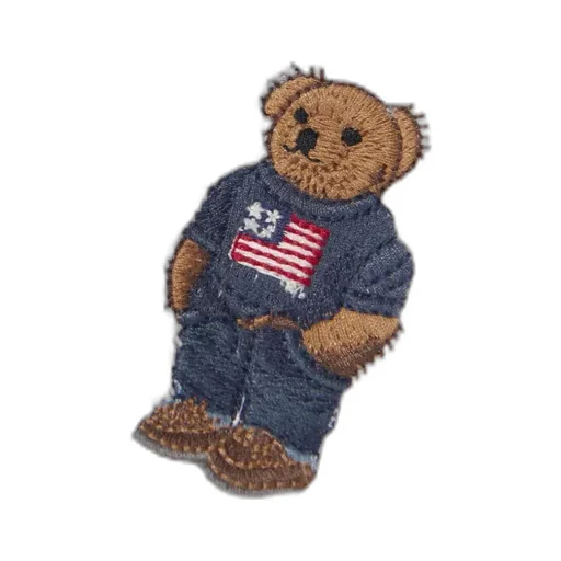Polo Bear-Patch Terry Robe