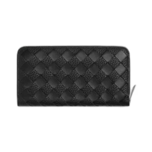 Intrecciato Zip Around Wallet