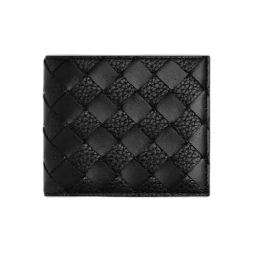 Intrecciato Bi-Fold Wallet With Coin Purse