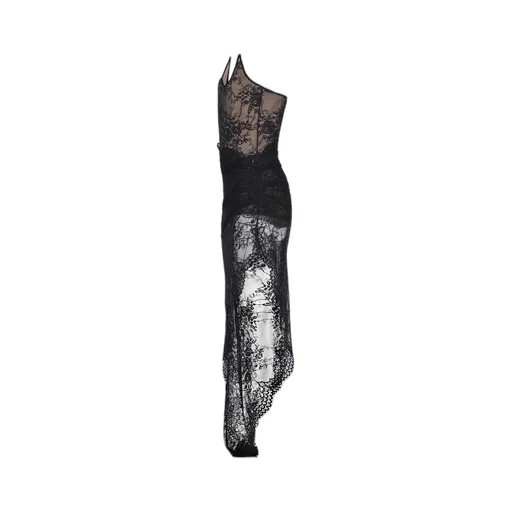 Giuseppe Di Morabito Asymmetrical Lace Dress