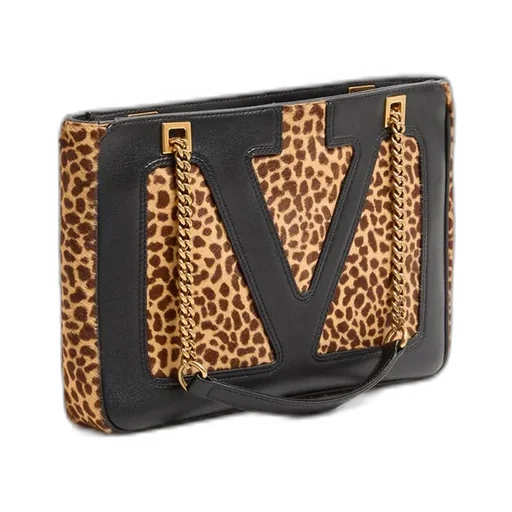 Valentino	Viva Superstar Animal Printed Tote Bag