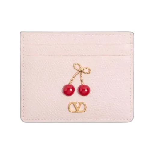 Valentino Cherryfic Vlogo Signature Cardholder