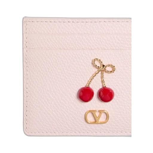 Valentino Cherryfic Vlogo Signature Cardholder
