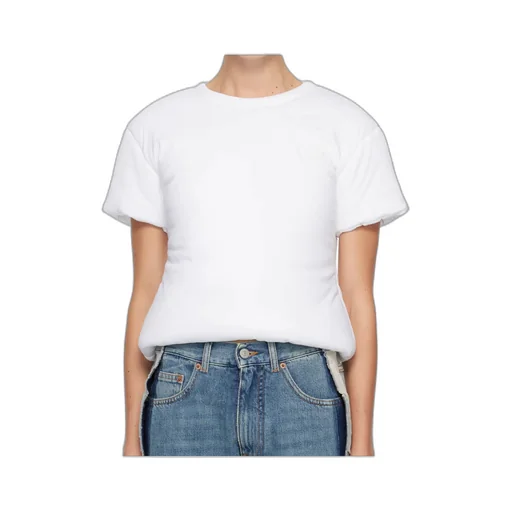 Padded Cotton T-Shirt