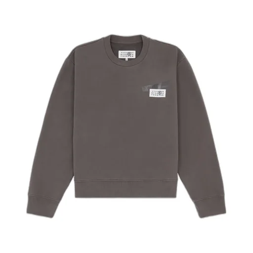 Mm6 Maison Margiela Numeric Signature Label Crewneck Sweatshirt