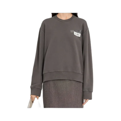 Mm6 Maison Margiela Numeric Signature Label Crewneck Sweatshirt