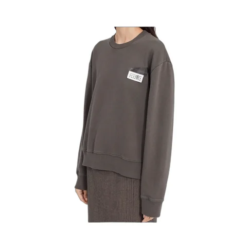 Mm6 Maison Margiela Numeric Signature Label Crewneck Sweatshirt