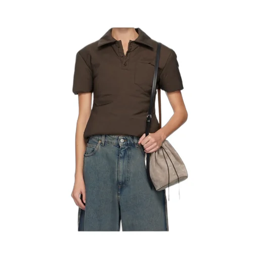 Padded Polo Top