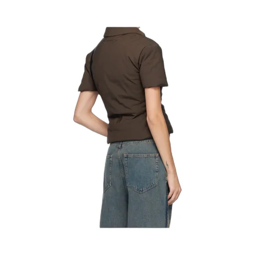 Padded Polo Top