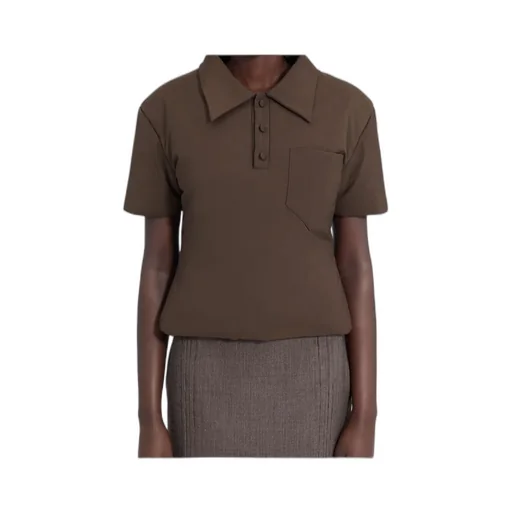 Padded Polo Top
