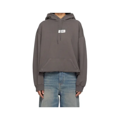 Distressed Hooded Top