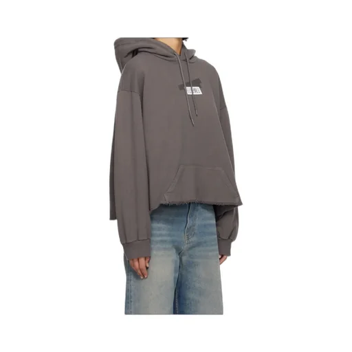 Distressed Hooded Top